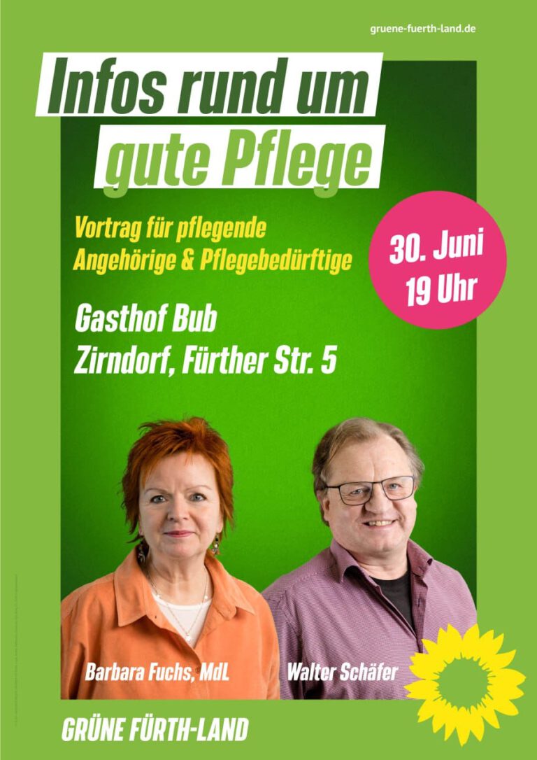 Gesundheitsförderung für pflegende Angehörige – Informationen rund um die Pflege