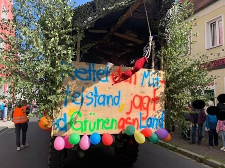 Greenbashing auf der Kirchweih