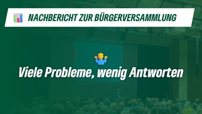 Nachbericht zur Bürgerversammlung 16.12.25
